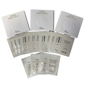 DIOR 17 Piece Capture Le Serum, Eye Serum & Prestige Micro Huile De Rose 1ml/ea